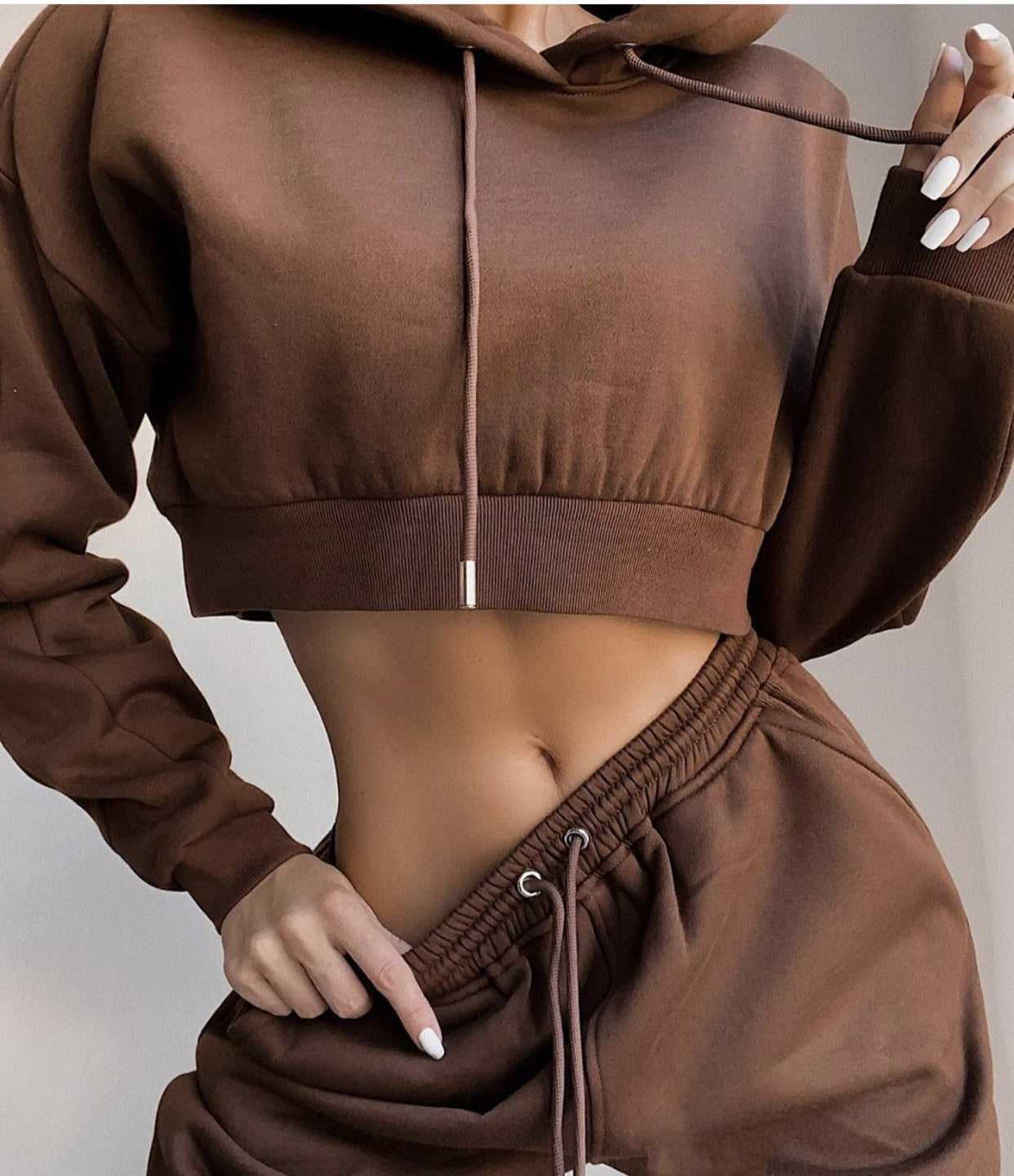 Women's Cropped Sweatsuit