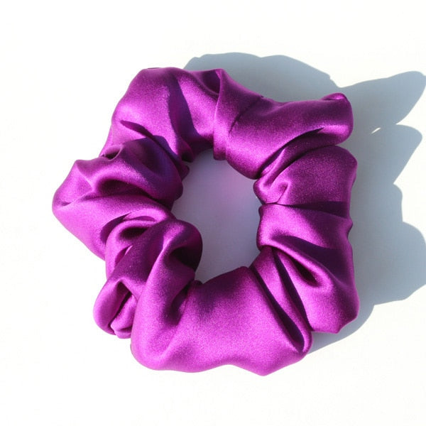 19 Momme Large Pure Silk Scrunchies