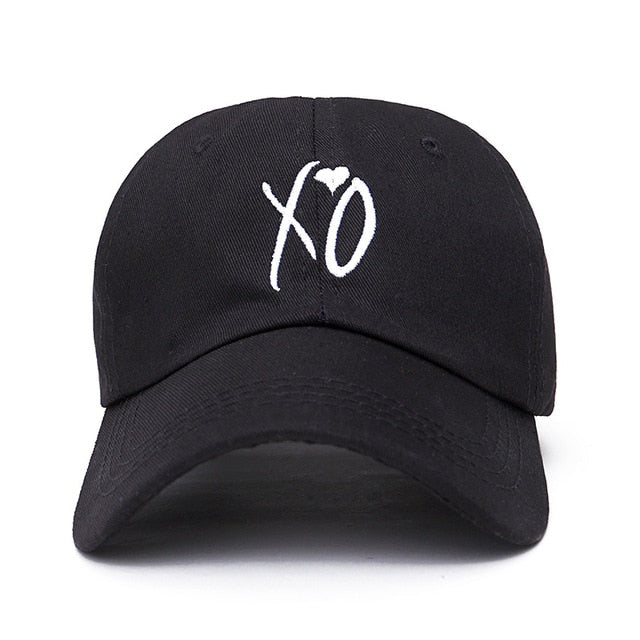 The Weeknd XO Black Strapback