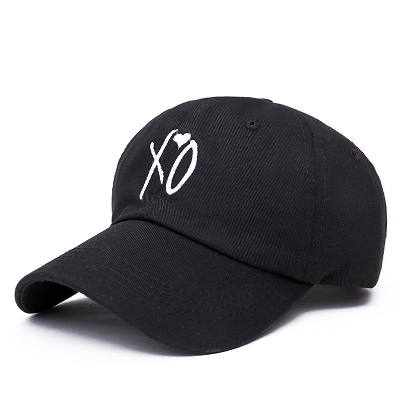 The Weeknd XO Black Strapback