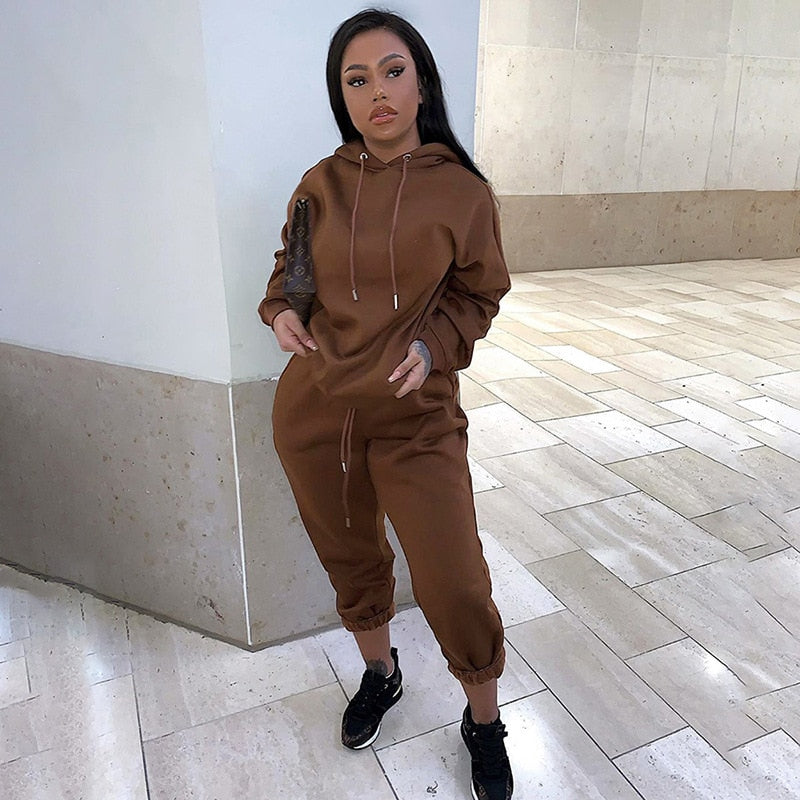 Women's Cropped Sweatsuit