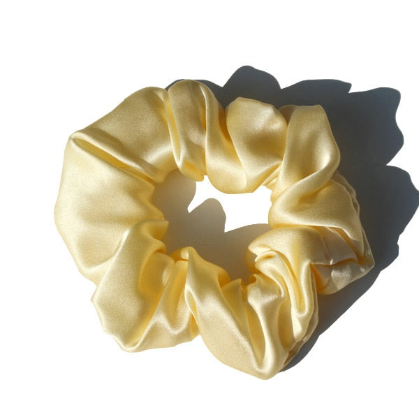 19 Momme Large Pure Silk Scrunchies