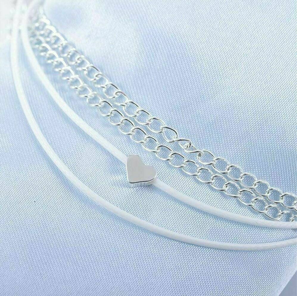 Women's Heart Ankle Bracelet