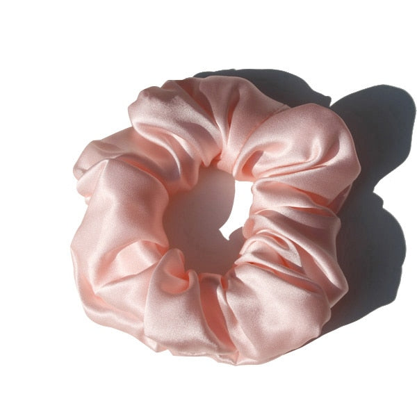 19 Momme Large Pure Silk Scrunchies